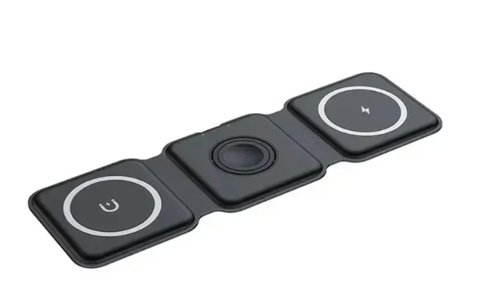 3-in-1 Foldable Wireless Magnetic Charger
